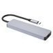 Type-C-Хаб Proove Iron Link 5 in 1 (3*USB3.0 + Tyce C + HDMI) (HBIL00010604) Silver 286765 фото 3