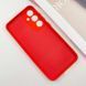 Чохол TPU GETMAN Liquid Silk Full Camera для Samsung Galaxy S23 FE Червоний / Red 340650 фото 3