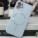 Чохол TPU+Glass Sapphire Midnight with MagSafe для Apple iPhone 13 Pro (6.1") Блакитний / Blue 276993 фото 2