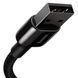 Кабель Baseus Tungsten Gold USB For Lightning 1m (CALWJ-01) Black\Gold 222186 фото 7