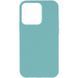 Чохол Silicone Case Full Protective (AA) NO LOGO для Apple iPhone 14 Pro Max (6.7") Бірюзовий / Turquoise 348917 фото 1