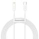 Кабель Baseus Superior Series Type-C/Lightning 20W (CATLYS-C02) White 2m 245906 фото 3