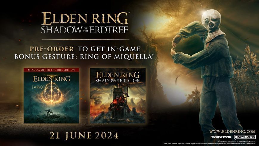 Гра консольна PS5 Elden Ring Shadow of the Erdtree Edition, BD диск (3391892031959) 362715 фото