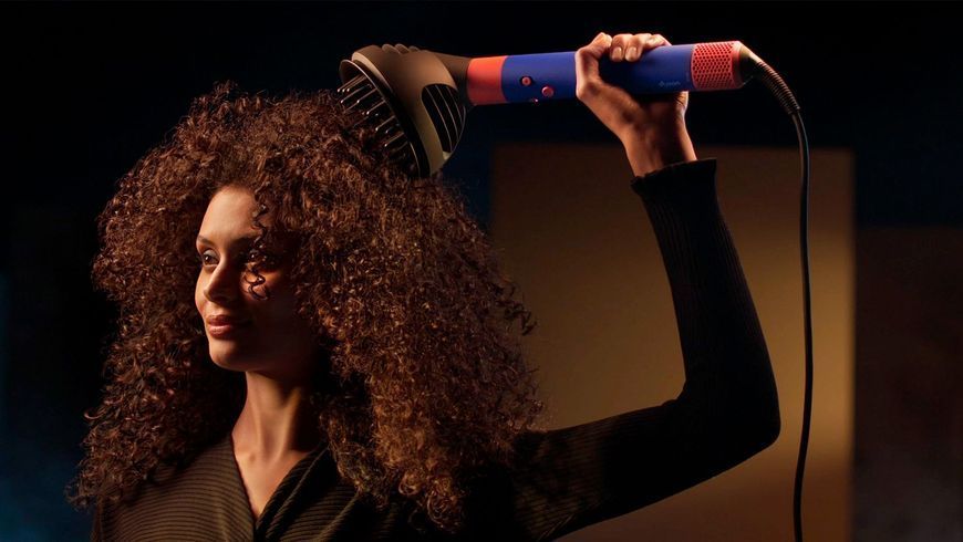 Стайлер Dyson HS08 Airwrap i.d. Multi-Styler and Dryer Curly to Coily - Vinca Blue/Topaz (533759-01) EU 331135 фото