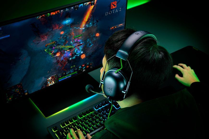 Навушники Razer BlackShark V2 X, 7.1, mini-jack, 1.3м (RZ04-03240100-R3M1) чорний 370349 фото