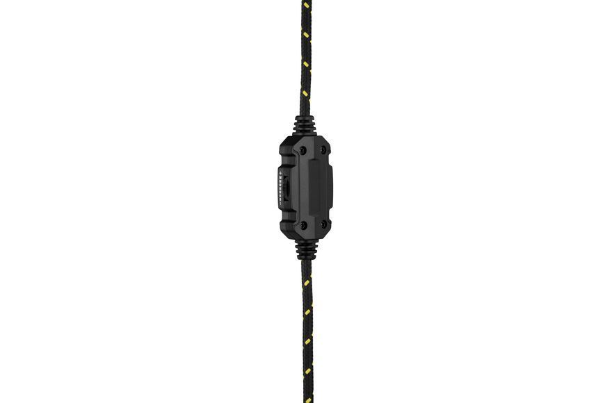Гарнітура ігрова 2E GAMING HG340, mini-jack/dual 3.5mm, RGB, 2м, жовтий (2E-HG340YW) 364016 фото