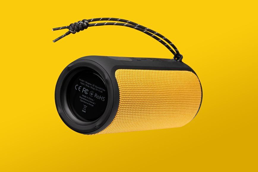 Акустична система 2E SoundXTube TWS, MP3, Wireless, Waterproof Yellow (2E-BSSXTWYW) 362054 фото