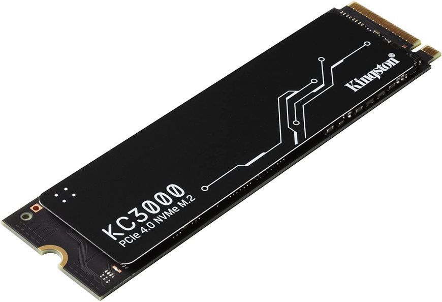 Накопичувач SSD Kingston M.2 1TB PCIe 4.0 KC3000 (SKC3000S/1024G) 370246 фото