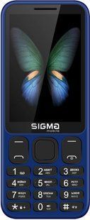 Телефон Sigma Mobile X-Style 351 Lider Blue 195268 фото