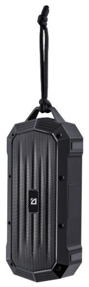 Портативна акустика DEFENDER (65039)Octagon 5Вт, FM/microSD/USB/TWS, чорний 305185 фото