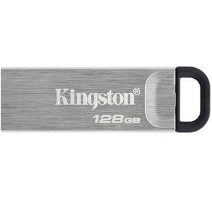 USB флеш USB3.2 128GB Kingston DataTraveler Kyson Silver/Black (DTKN/128GB) 285880 фото