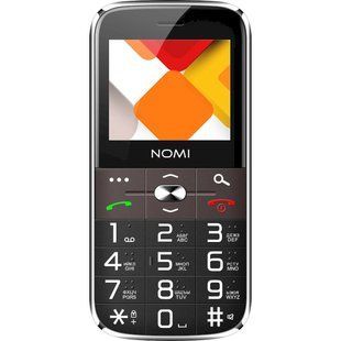Телефон Nomi i220 Black (Чорний) 318491 фото