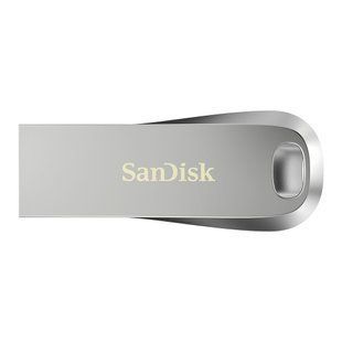 Накопичувач SanDisk 128GB USB 3.1 Type-A Ultra Luxe Срібний (SDCZ74-128G-G46) 375021 фото