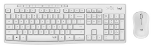 IT/наб LOGITECH MK295 Silent Wireless Combo, US, Off-White (920-009824) 306842 фото