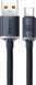 Кабель Baseus Crystal Shine Series Fast Charging Data USB кабель USB To Type-C 100W 2m (CAJY000501) Black 260558 фото 9