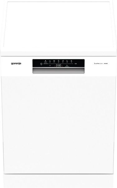 Посудомийна машина Gorenje, 16компл., A+++, 60см, дисплей, 3 кошика, AquaStop, білий (GS643E90W) 374275 фото
