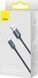 Кабель Baseus Crystal Shine Series Fast Charging Data USB кабель USB To Type-C 100W 2m (CAJY000501) Black 260558 фото 12