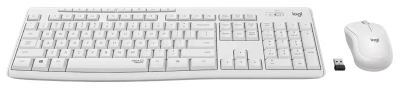 IT/наб LOGITECH MK295 Silent Wireless Combo, US, Off-White (920-009824) 306842 фото