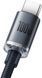 Кабель Baseus Crystal Shine Series Fast Charging Data USB кабель USB To Type-C 100W 2m (CAJY000501) Black 260558 фото 3