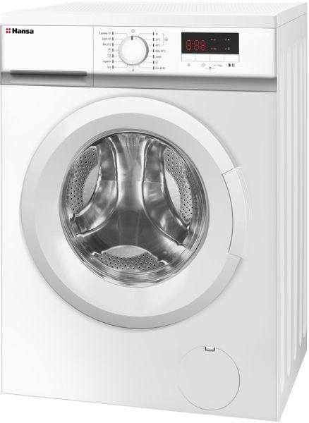 Пральна машина Hansa фронтальна, 8кг, 1400, A++, 57см, дисплей, білий 391077 фото