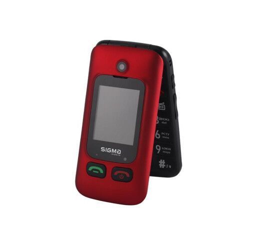 Телефон Sigma Mobile Comfort 50 Shell Duo Type-C Red/Black 284669 фото