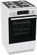 Плита Gorenje комбінована, 70л, 50x60см, дисплей, чавун, білий (GKS5C73WF) 374102 фото 3