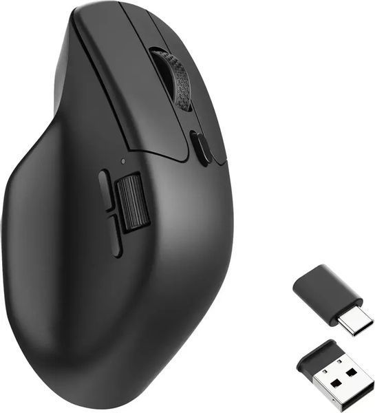 Миша Keychron M6 BT/WL/USB-A/USB-C, чорний (M6-A1) 367989 фото
