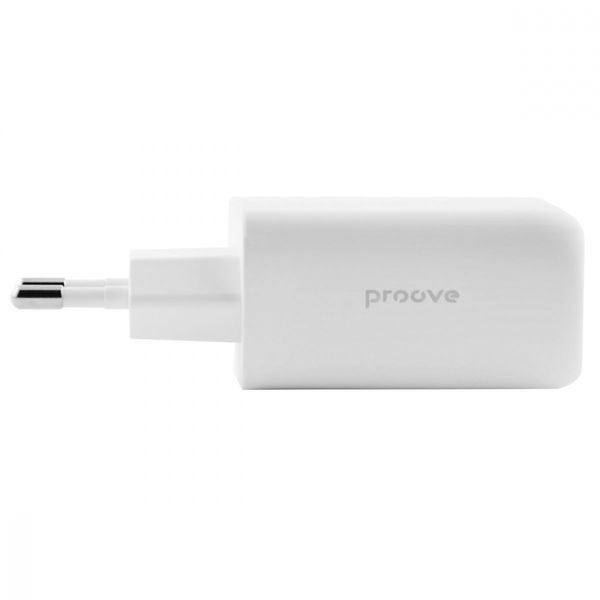 Зарядний Пристрій Proove Silicone Power 45W (Type-C + USB) (WCSP45110001) Black 286758 фото