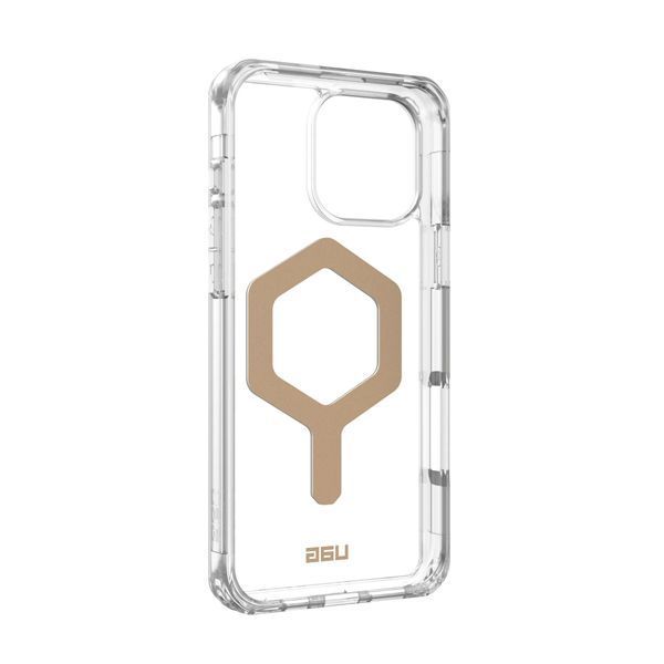 Чохол UAG для iPhone 16 Pro Max, Plyo Magsafe, Ice/Gold (114481114381) 363787 фото