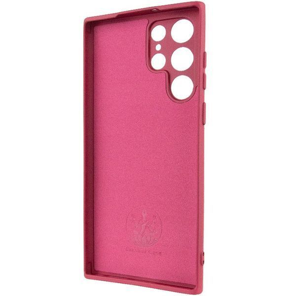 Чохол TPU GETMAN Liquid Silk Full Camera для Samsung Galaxy S24 Ultra Бордовий / Marsala 397587 фото