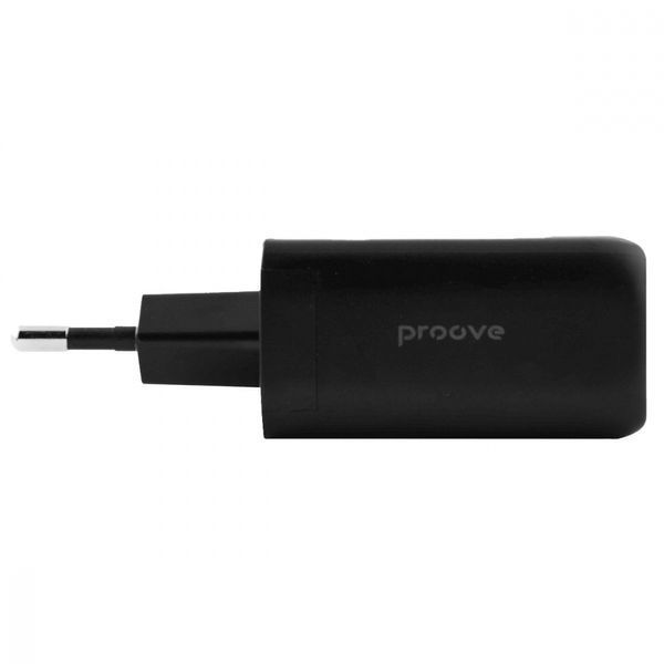 Зарядний Пристрій Proove Silicone Power 45W (Type-C + USB) (WCSP45110001) Black 286758 фото