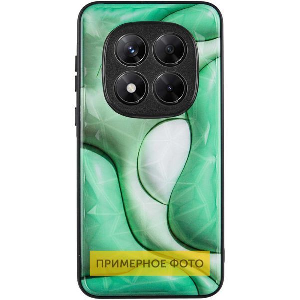 TPU+PC чохол Prisma BubbleGum для Xiaomi Redmi Note 14 4G (Int. version) 3D Green 358113 фото