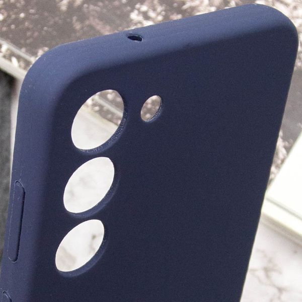Чохол Silicone Cover Lakshmi Full Camera (AAA) для Samsung Galaxy S24 Темно-синій / Midnight blue 286895 фото