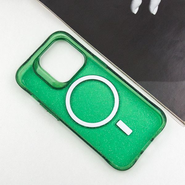Чохол TPU Radiance with MagSafe для Apple iPhone 13 Pro (6.1") Green 307675 фото
