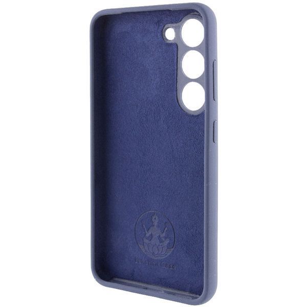 Чохол Silicone Cover Lakshmi Full Camera (AAA) для Samsung Galaxy S24 Темно-синій / Midnight blue 286895 фото