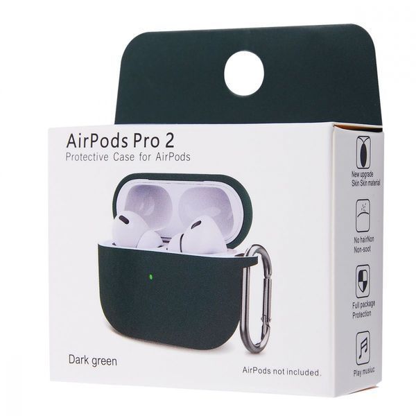 Чохол Silicone Case New for AirPods Pro 2 lavender gray 333384 фото