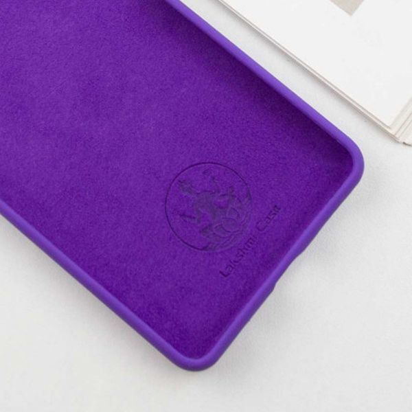 Чохол Silicone Cover Lakshmi Full Camera (AAA) with Logo для Xiaomi Redmi 13C 4G/5G / Poco C65/M6 5G Фіолетовий / Amethyst 322661 фото