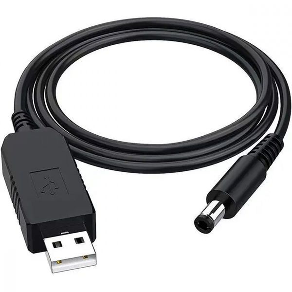 Кабель USB to DC 5.5*2.1 12V 331487 фото