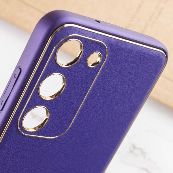 Шкіряний чохол Xshield для Samsung Galaxy S23+ Фіолетовий / Ultra Violet 265092 фото
