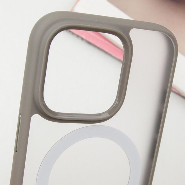 TPU+PC чохол Blueo Skin Friendly Frosted with MagSafe для Apple iPhone 16 Pro Max (6.9") 399217 фото