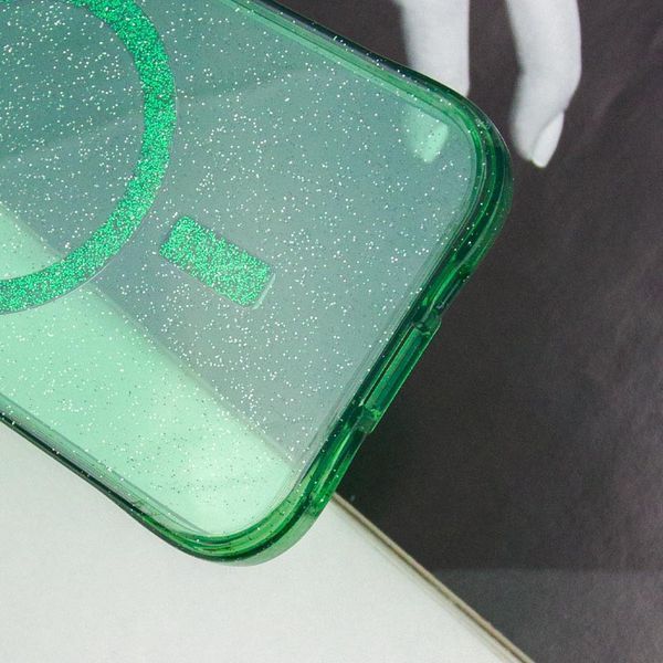 Чохол TPU Radiance with MagSafe для Apple iPhone 13 Pro (6.1") Green 307675 фото