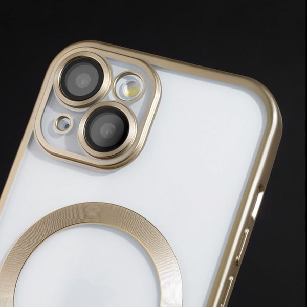 Чохол Metal Matte Case with Magnetic Ring iPhone 16 Plus white 387226 фото
