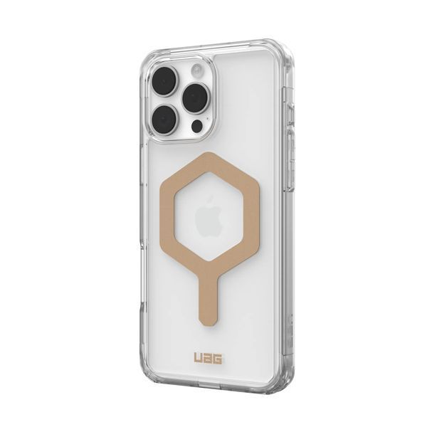 Чохол UAG для iPhone 16 Pro Max, Plyo Magsafe, Ice/Gold (114481114381) 363787 фото