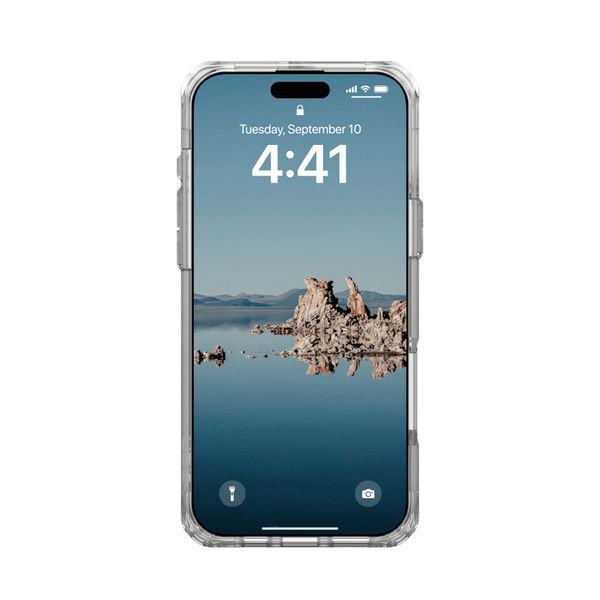 Чохол UAG для iPhone 16 Pro Max, Plyo Magsafe, Ice/Gold (114481114381) 363787 фото