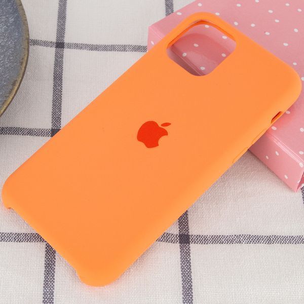 Чохол Silicone Case (AA) для Apple iPhone 11 Pro (5.8") Помаранчевий / Papaya 197265 фото