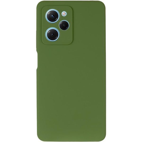 Чохол Silicone Cover Ummi Lakshmi Full Camera (AA) для Xiaomi Poco X5 Pro 5G Зелений / Dark green 399598 фото
