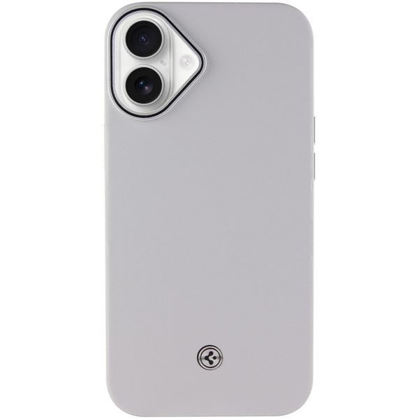 Чохол PC+Leather SGP with MagSafe для Apple iPhone 16 Plus (6.7") Grey 322300 фото