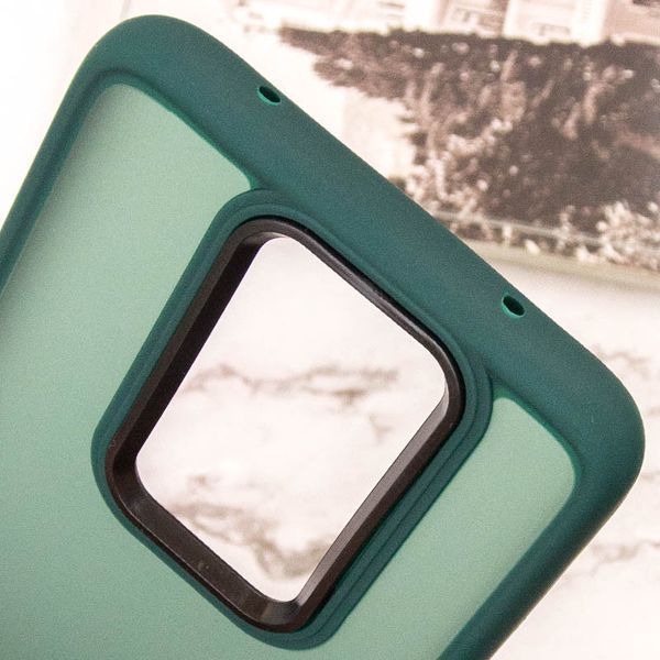 Чохол TPU+PC Lyon Frosted для Xiaomi Redmi Note 8 Pro Green 273494 фото