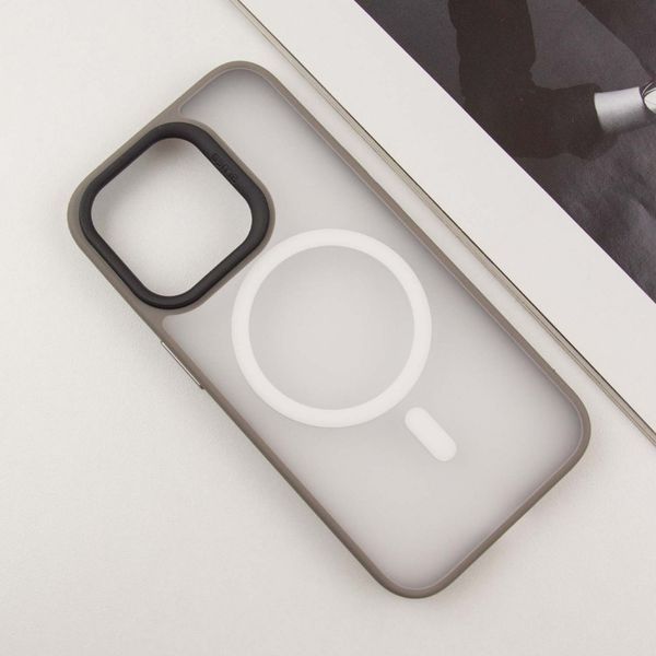 TPU+PC чохол Blueo Skin Friendly Frosted with MagSafe для Apple iPhone 16 Pro Max (6.9") 399217 фото