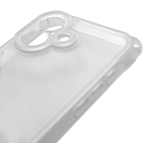 Чохол TPU CrossBody with straps для Apple iPhone 16 Plus (6.7") Transparent 359079 фото